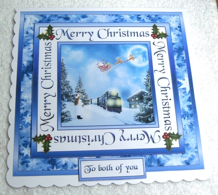 SC Bye bye Santa by Margaret Scott