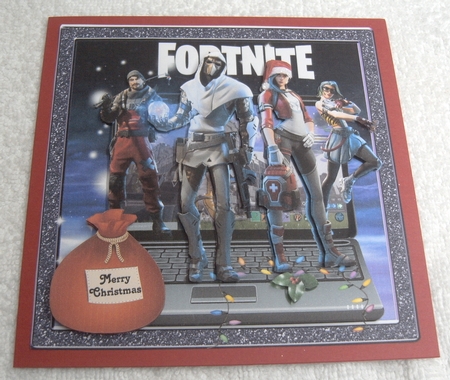 Fortnite Christmas by Margaret Scott