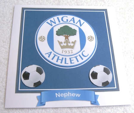 Football - Wigan by Margaret Scott