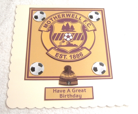 Football Motherwell by Margaret Scott