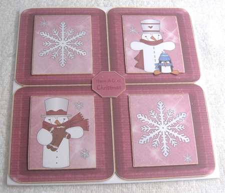 Frame & Badge set Square-Exotic by Margaret Scott