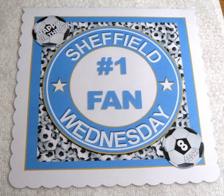 SHEFFIELD WEDNESDAY MINI KIT by Margaret Scott