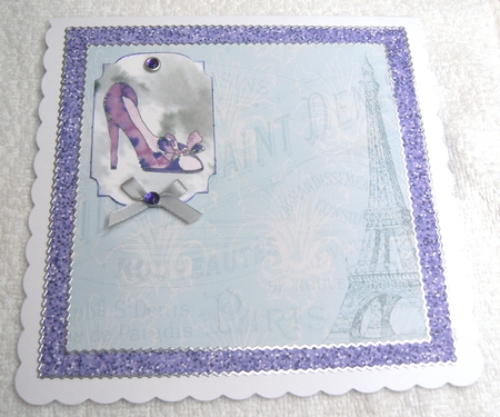 GLITTER FULL PURPLE by Margaret Scott