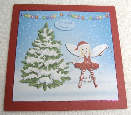 CHRISTMAS FAIRY 6X6 by Margaret Scott
