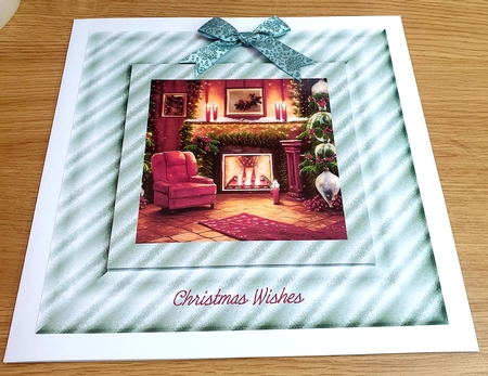 Striped Frames-Beige by Margaret Scott