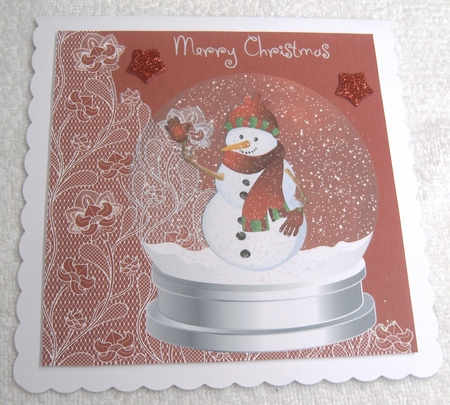 SNOW GLOBES SET 2 by Margaret Scott
