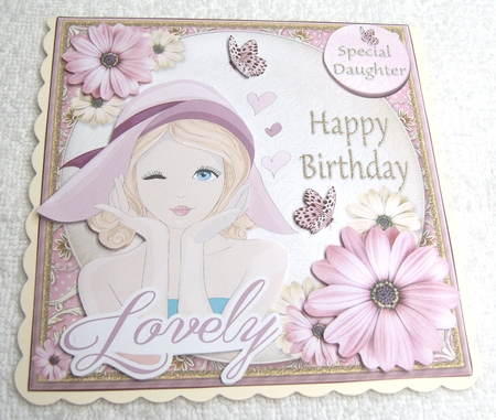 Pretty in Pink - Happy Birthday #6 by Margaret Scott