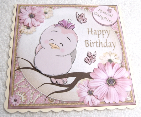 Pretty in Pink - Happy Birthday #7 by Margaret Scott