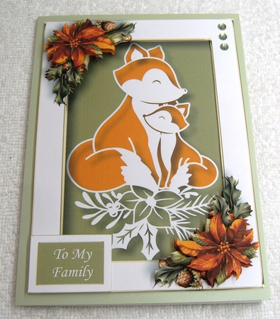 Christmas Faux Paper Cut Bumper Kit 2 by Margaret Scott