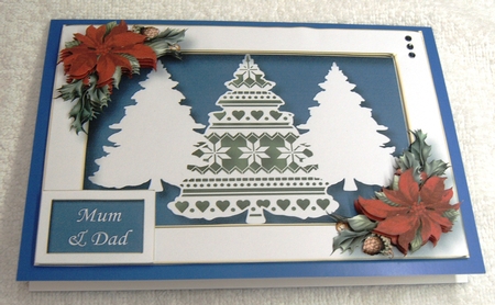 Christmas Faux Paper Cut Bumper Kit 2 by Margaret Scott
