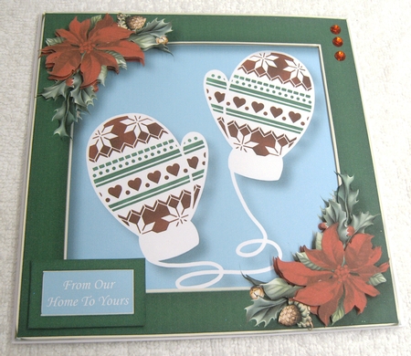 Christmas Faux Paper Cut Bumper Kit 4 by Margaret Scott