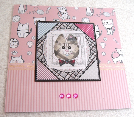 MANY MINKIES A4 BACKGROUND KIT by Margaret Scott