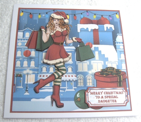 Christmas shopping by Margaret Scott