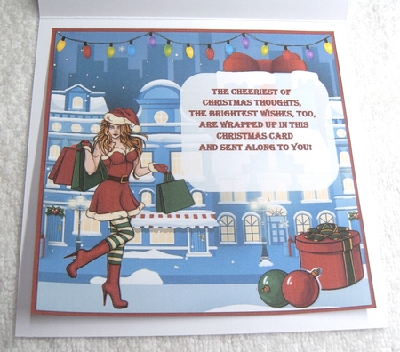 Christmas shopping by Margaret Scott