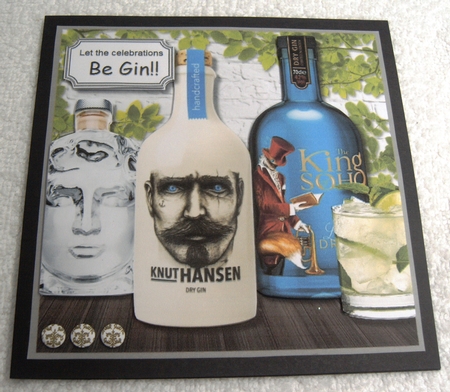 Let the celebrations Be Gin Male by Margaret Scott