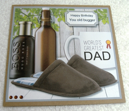 Happy Birthday Dad by Margaret Scott
