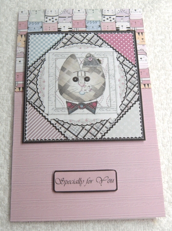FANCY MINKIES A4 BACKGROUND KIT by Margaret Scott