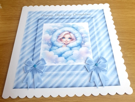 Striped Frames & Bows-Easter Morn by Margaret Scott