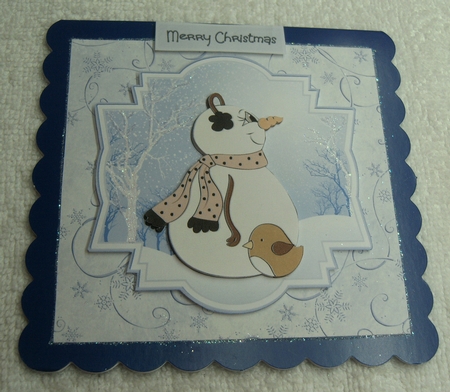 Snowman collection 2 toppers by Margaret Scott