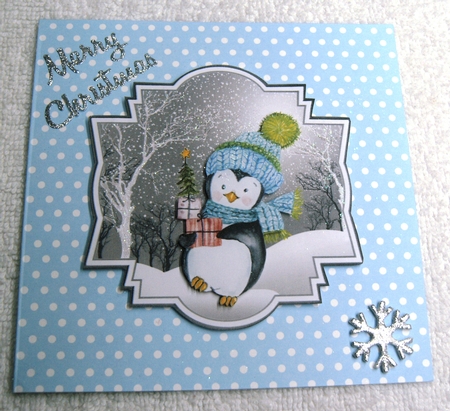 Wool hat penguins toppers by Margaret Scott
