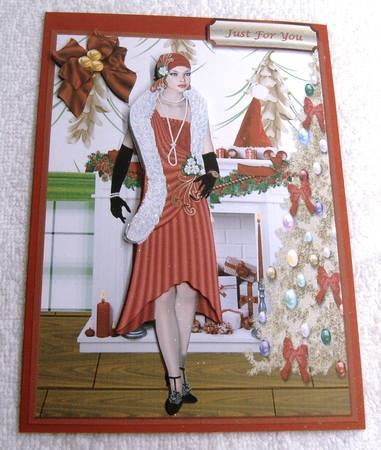 Christmas Hearth 5 by Margaret Scott