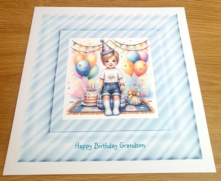 Stripped Frames-Candy Floss by Margaret Scott