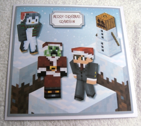 Minecraft Christmas by Margaret Scott