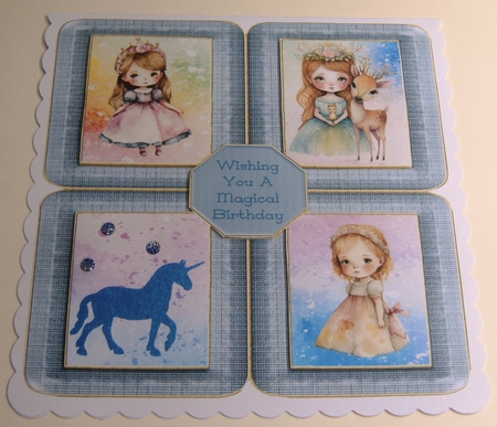 Frame Badge Set Square-Metal by Margaret Scott