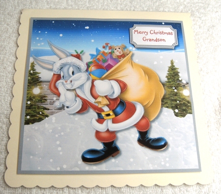 Bugs Bunny  Santa by Margaret Scott