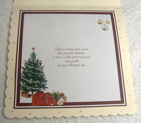 Baby Girls 1st Christmas Mini Kit by Margaret Scott