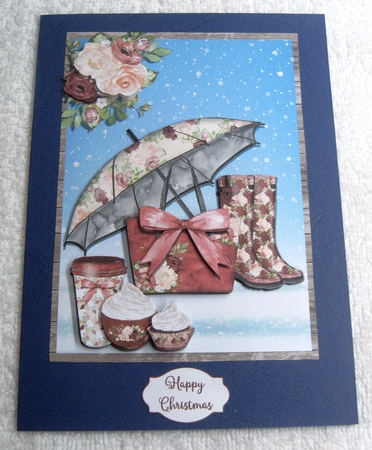 CHRISTMAS SHOPPING 5X7 by Margaret Scott