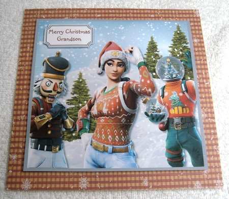 Fortnite Christmas by Margaret Scott