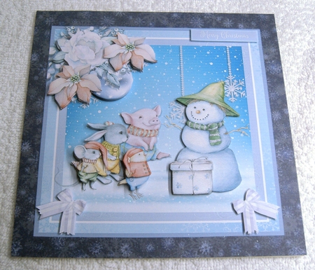 SNOWMAN & FRIENDS by Margaret Scott