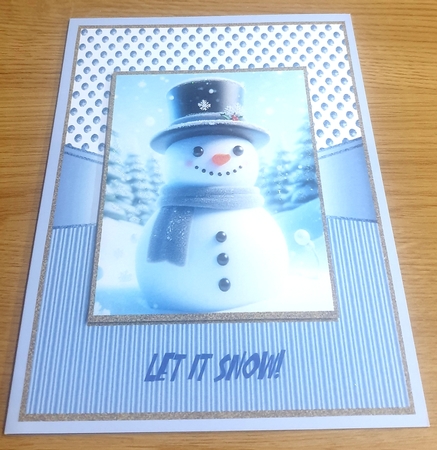 Dots Stripes A5 Frames-Easter Morn by Margaret Scott
