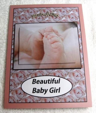 Beautiful Baby Girl by Margaret Scott
