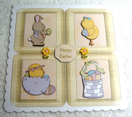 Frame Badge Set Square by Margaret Scott