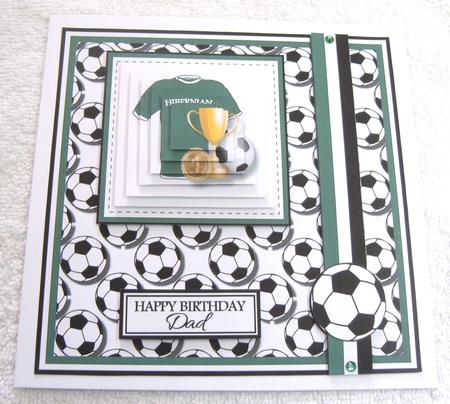 8x8 Hibernian Football Club Mini Pyramage Kit - x4 A4 Sheets  by Margaret Scott