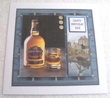 WHISKY quick card by Margaret Scott