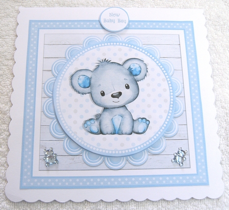 TEDDY BOY quick card by Margaret Scott