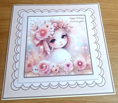 Weaved Shell Edge Frames-Tranquil Days by Margaret Scott