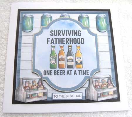 SURVIVING FATHERHOOD quick card by Margaret Scott