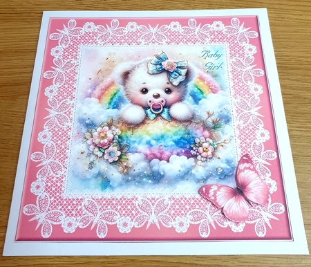 Lace Butterfly Frames-Succulants Bright by Margaret Scott