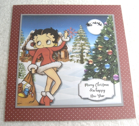 Betty Boop Christmas by Margaret Scott
