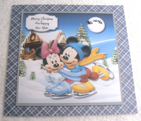 Mickey and Minnie Christmas by Margaret Scott