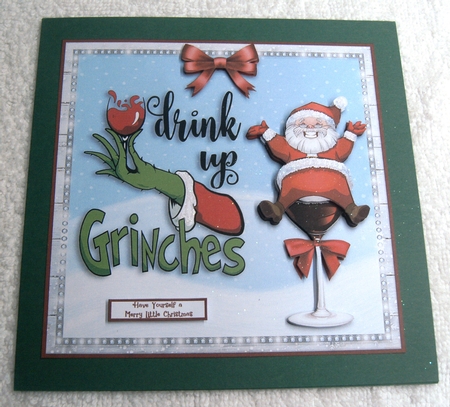 DRINK UP! quick card by Margaret Scott