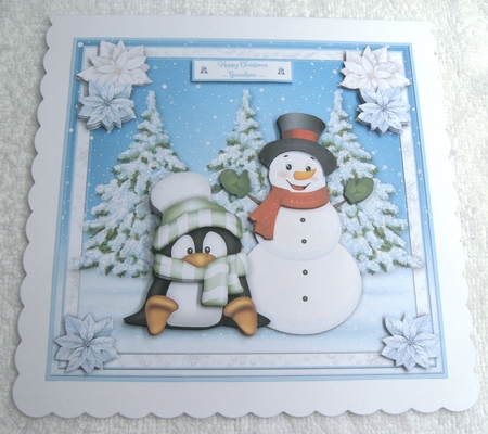SNOW FRIENDS green mini kit by Margaret Scott