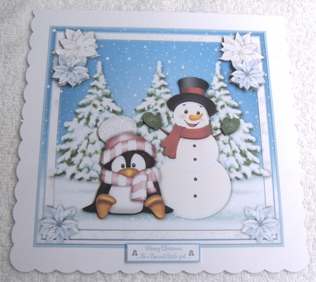 SNOW FRIENDS pink by Margaret Scott