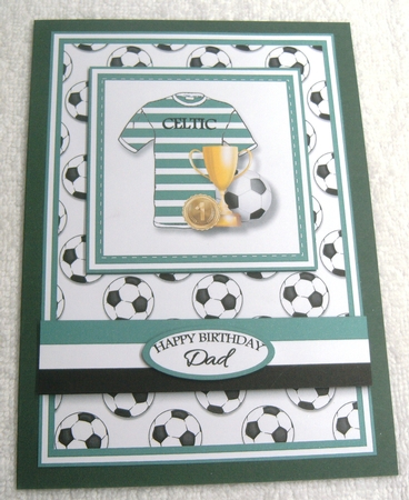 A5 Celtic Card Front with Sentiments  by Margaret Scott