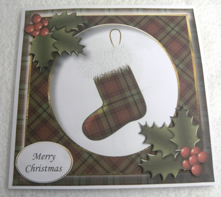 Tartan Christmas QUICK TOPPER Bumper Kit by Margaret Scott