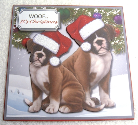 Christmas Dogs by Margaret Scott